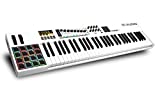 M-Audio Code 61 | 61-Key USB MIDI Keyboard Controller with X/Y Touch Pad (16 Drum Pads / 9 Faders / 8 Encoders), VIP Software Download Included