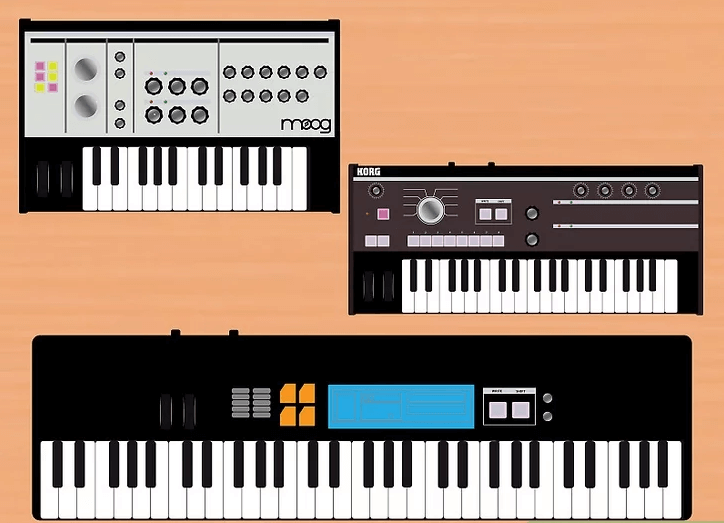 Synthesizer VS Keyboard VS Digital Piano Updated 2023 Blue Buzz Music
