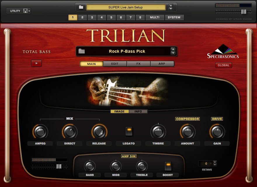 trilian bass plugin