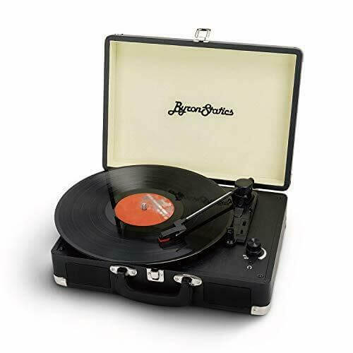 Byron Statics - best small cheap vintage turntable for audiophiles under 200