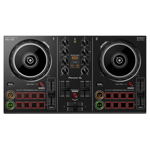 Pioneer DDJ 200 - best dj controller that works with ipad iphone android