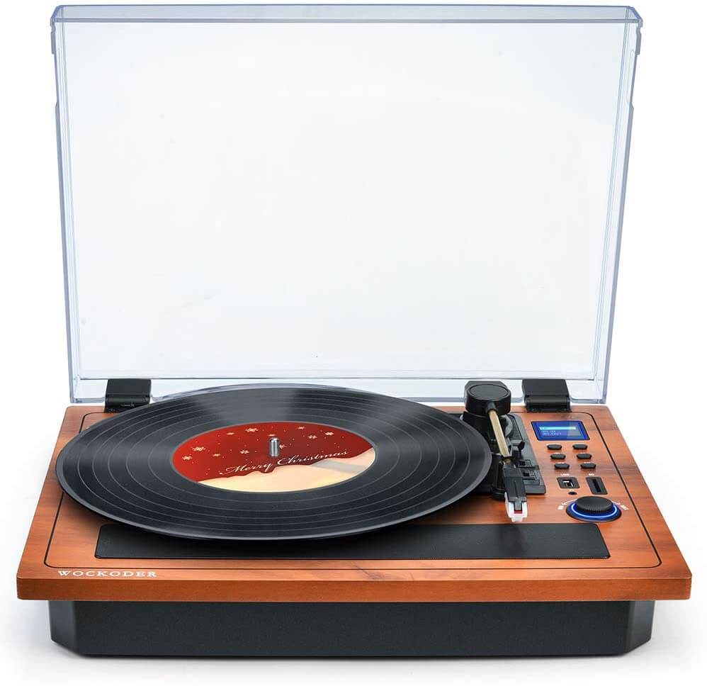 Wockoder - best vintage audiophile turntable for listening to music